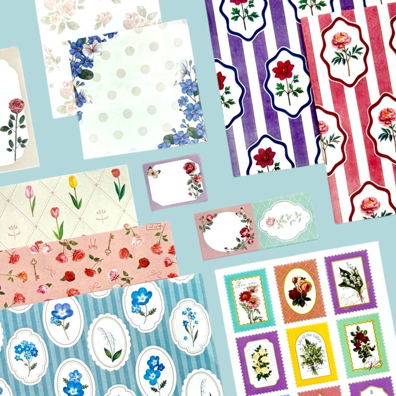 セリア ヴィンテージフラワー