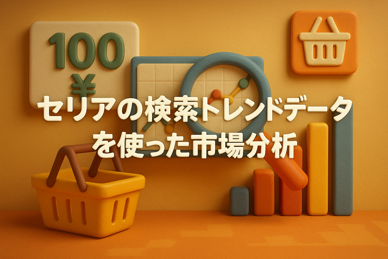 セリアの検索トレンドデータを使った市場分析