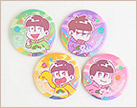 セリア（Seria）おそ松さん 缶バッジ メモ松