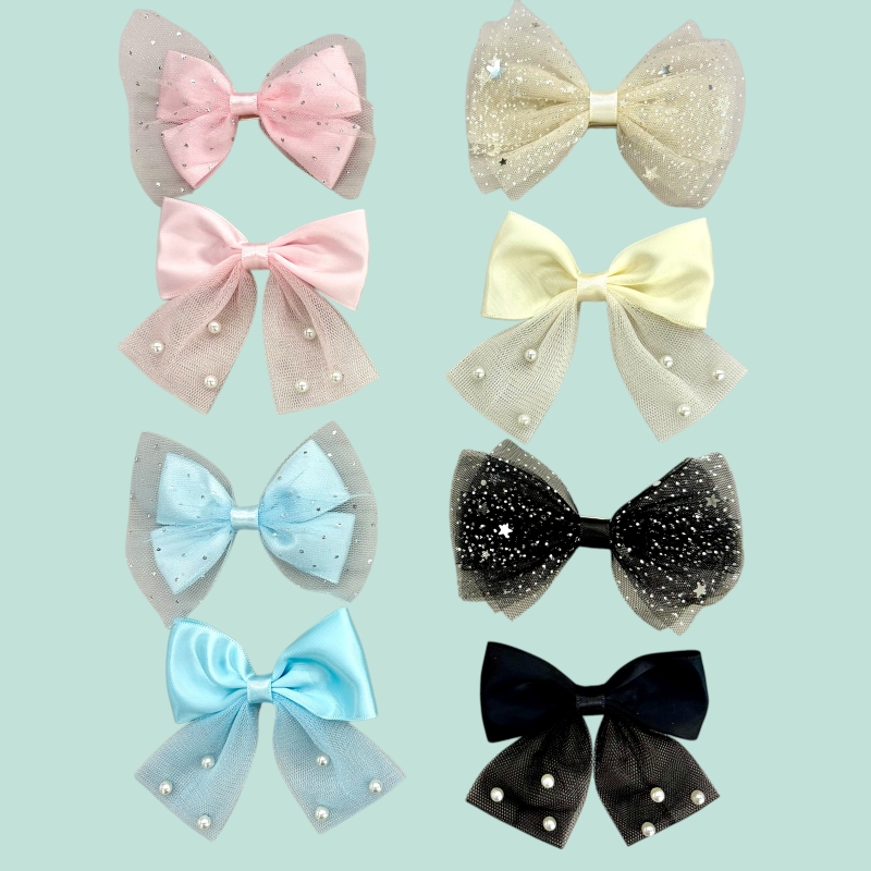 セリア セレモニーアクセサリー クリップ リボン