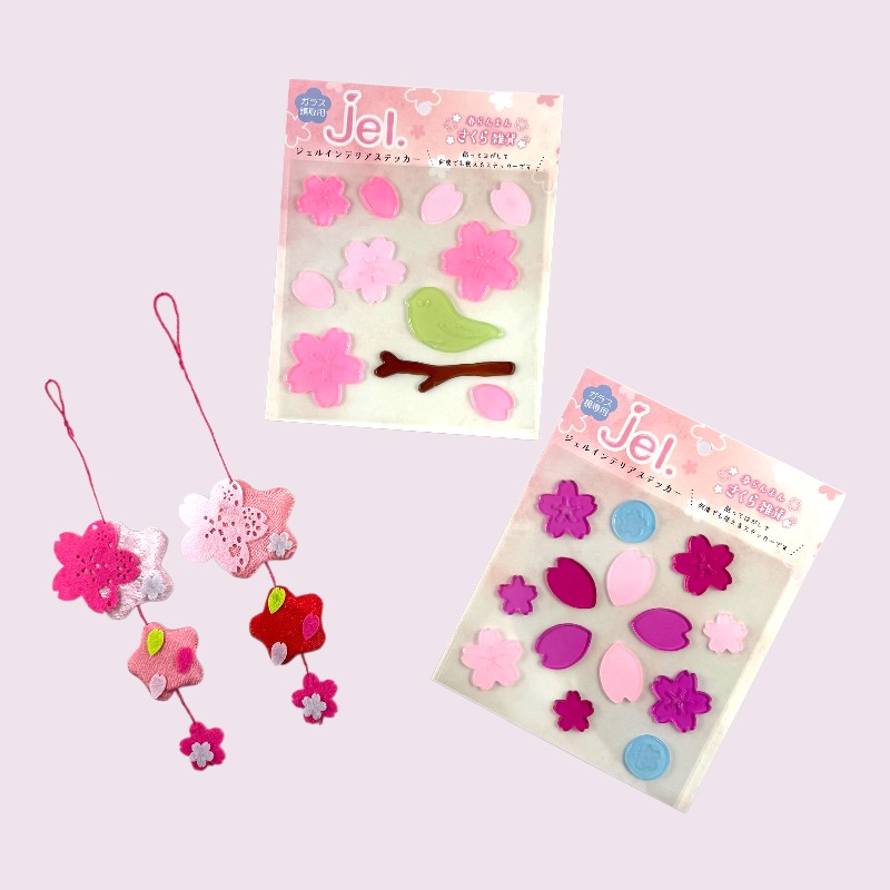 セリア　オーナメント/ジェルインテリアステッカー