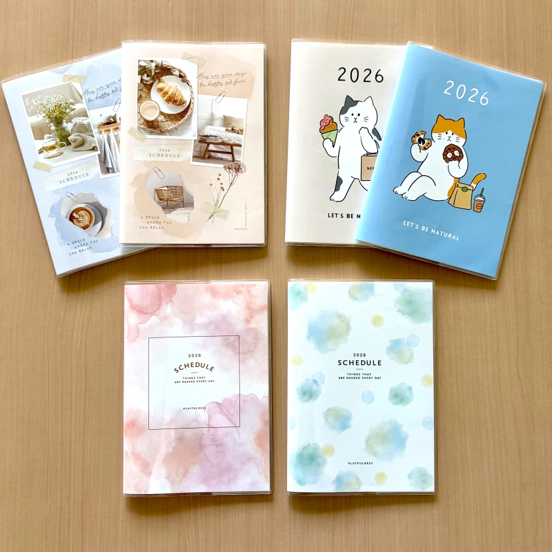 セリア B6ダイアリー　FAMILY＆WORKING