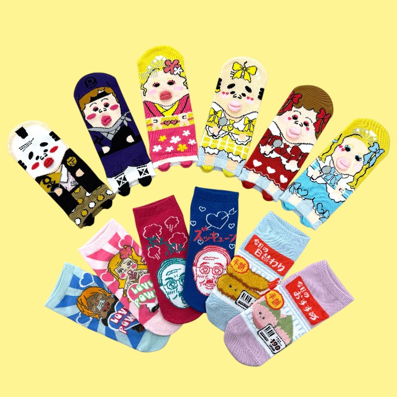 セリア おもしろソックス