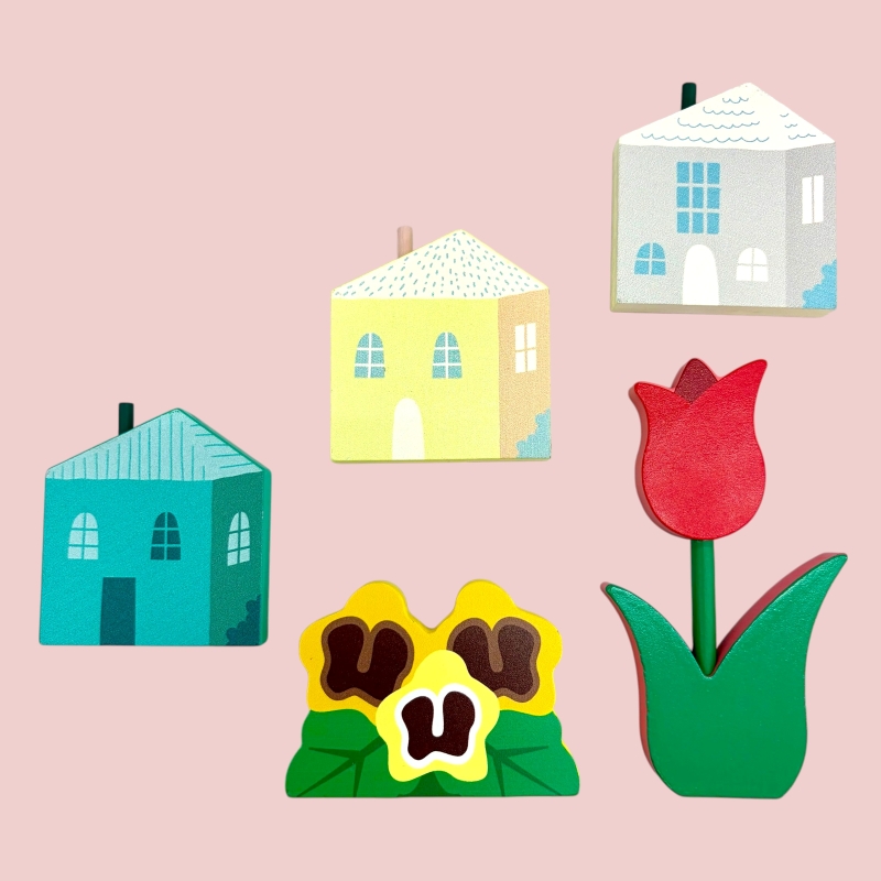 セリア ウッドオブジェ