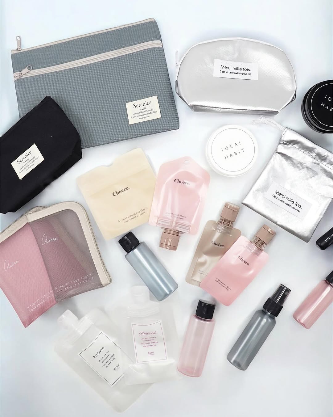 セリア トラベルグッズ