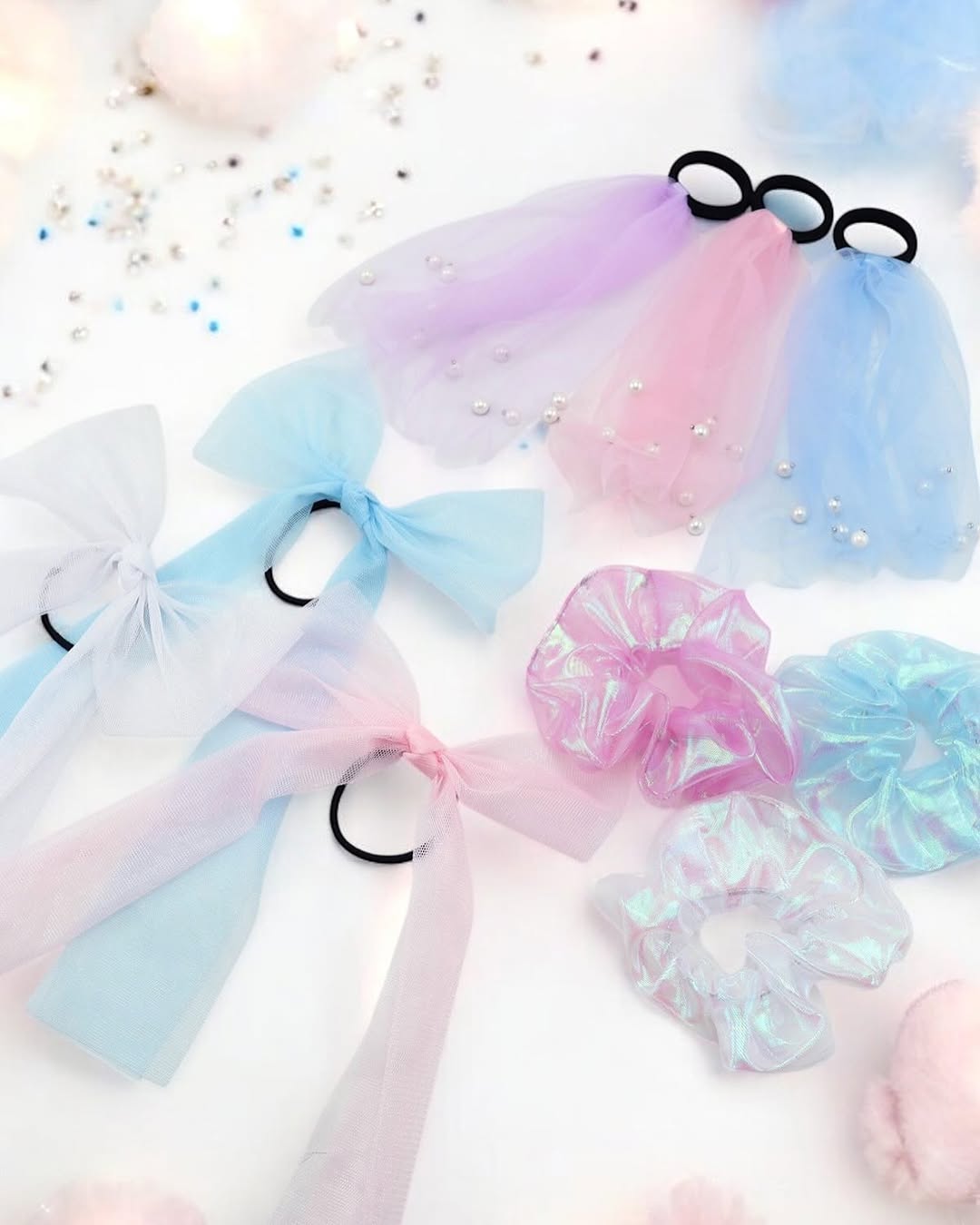 セリア リボンヘアアクセサリー