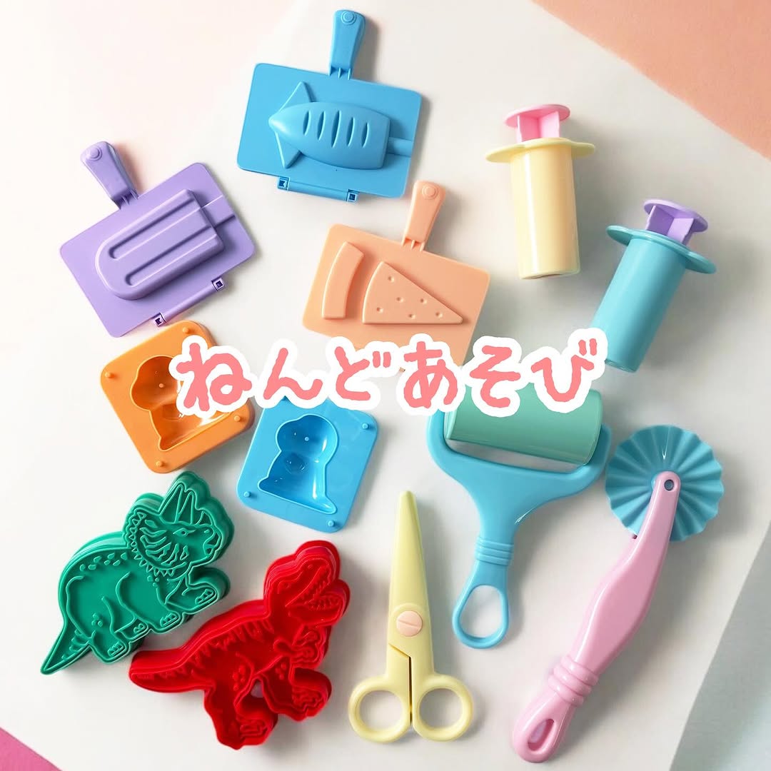 セリア ねんどあそびグッズ