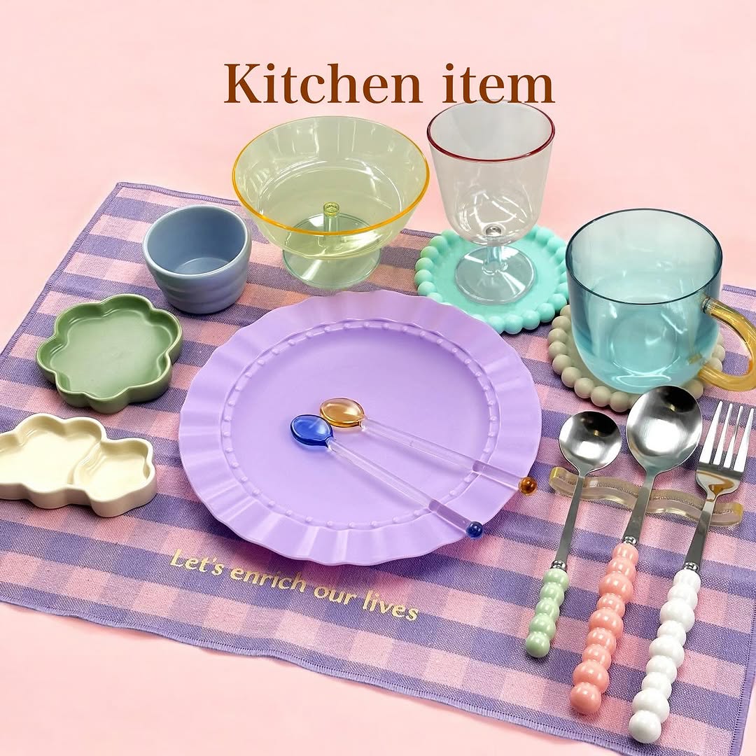 セリア ポップカラー キッチン雑貨