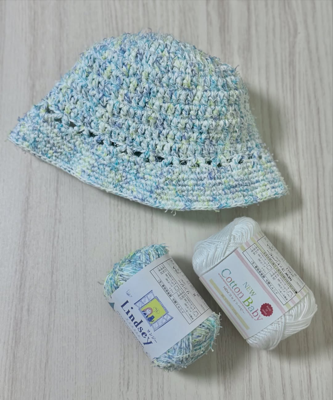 セリアの糸を使った編み物記録