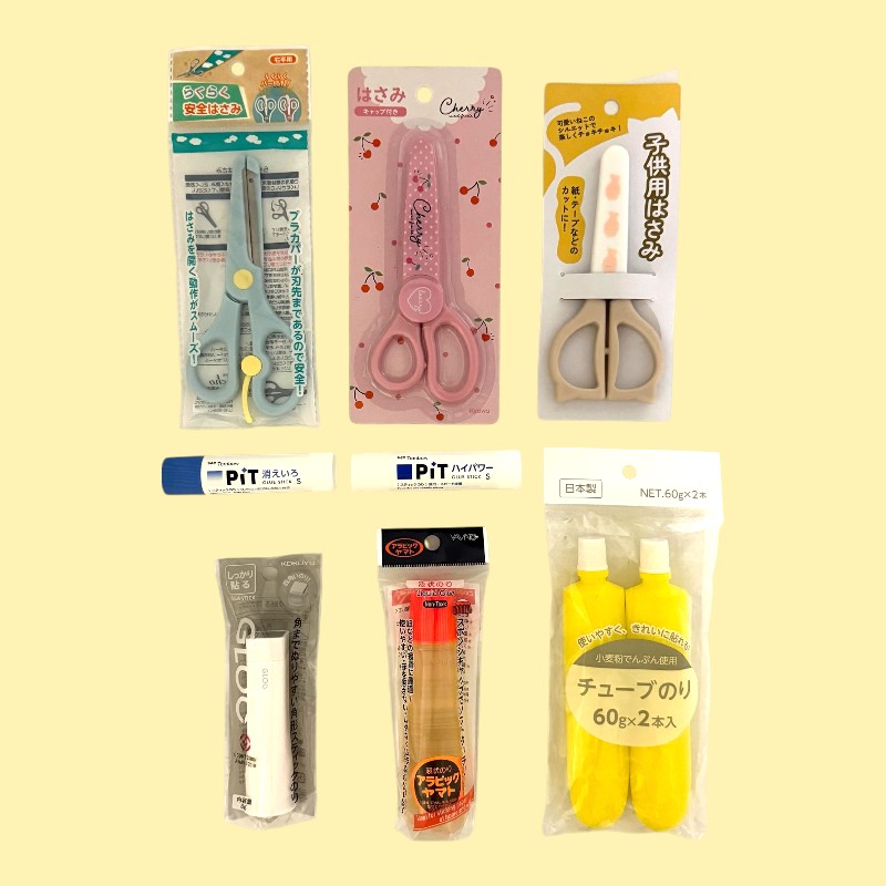 セリア　はさみ/のり