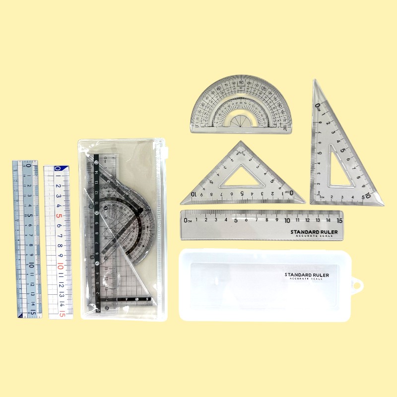 セリア　定規/定規セット