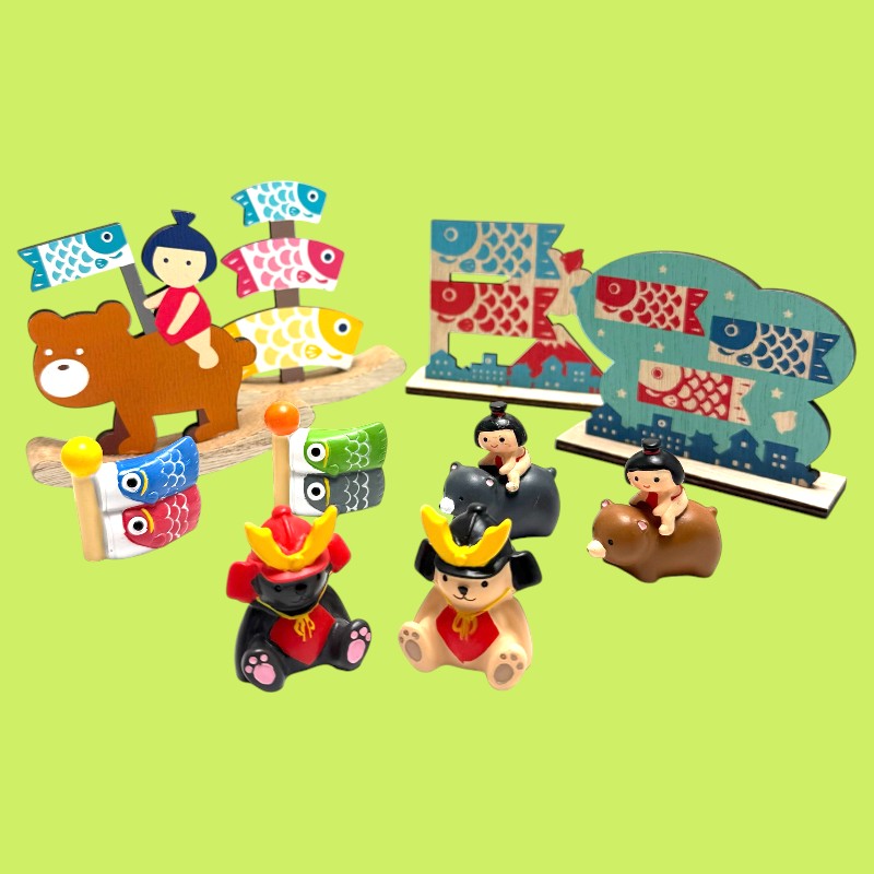 セリア　端午の節句　オブジェ